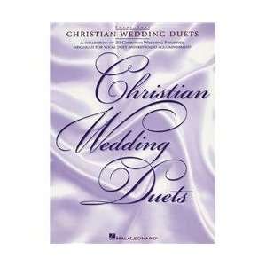  Hal Leonard Christian Wedding Duets for Vocals Book 