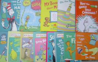  OF DR. SUESS BOOKS Hardcover and Board Books/Workbooks/Etc.  