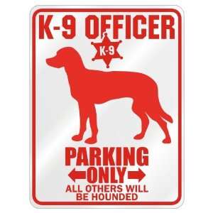 com New  K 9 Officer  Mixed Breeds Parking Only  Parking Sign Dog 