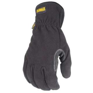 DeWalt Cold Weather Work Gloves Fleece DPG740 NEW Wind & Water 