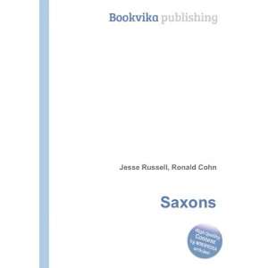 Saxons Ronald Cohn Jesse Russell  Books