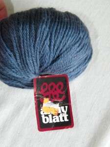 Clr 3295 Smoky Blue Laines Anny Blatt Yarn 3700 Wool  