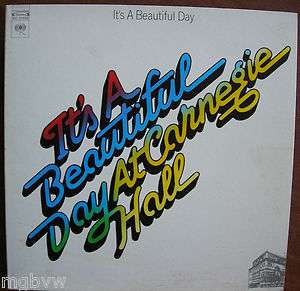 Its A Beautiful Day At Carnegie Hall 1972 33 rpm LP near mint  