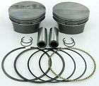 Ford 302 393W Mahle  6.6cc Flat top pistons w Rings items in CNC 