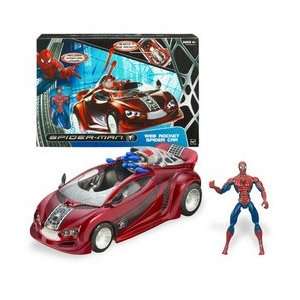    Man Battle Action Vehicle   Web Rocket Spider Car Toys & Games