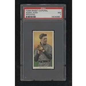   T206 Sweet Caporal Addie Joss Pitching PSA NM 7 Sports Collectibles