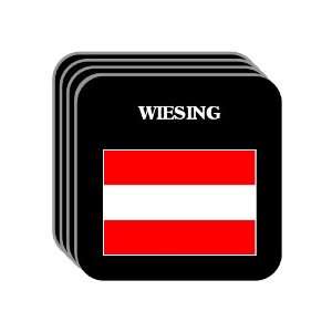  Austria   WIESING Set of 4 Mini Mousepad Coasters 