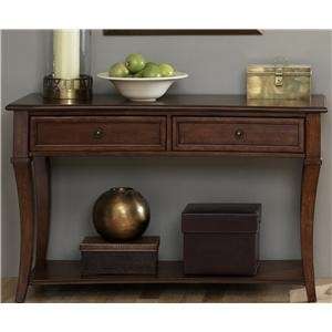 Liberty Furniture Cherry Sofa Table with Drawers **Fast  