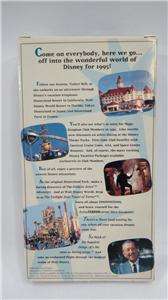 Wonderful World of Disney Update 95  Magic Kingdom Club Gold Card VHS 