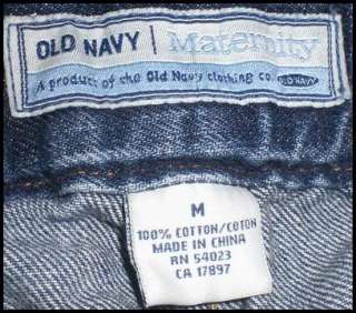 Womens Maternity Blue Jeans Medium Pregnancy Old Navy  