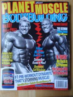 PLANET MUSCLE bodybuilding fitness magazine/Mr Olympia JAY CUTLER 1 11 