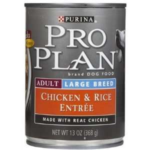  Pro Plan Adult Large Breed Chicken & Rice Entree in Gravy 