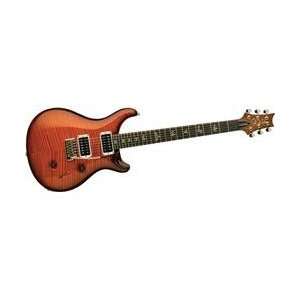  Prs 2011 Custom 24 10 Top Electric Guitar Smoked Orange 