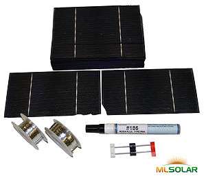 2000g 3x6 Solar Cell Kit for DIY Solar Panel 80% Whole  