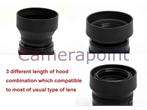 Stage 72 72mm Rubber Lens Hood for CANON SONY NIKON  
