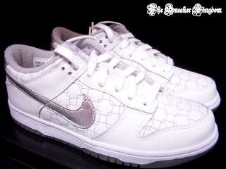 Nike Air Dunk Low White/Silver/Ice Women Wmns Shoes 7.5  