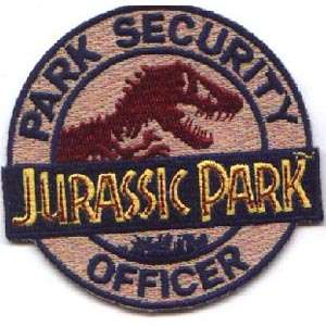 Jurassic Park Movie Park Security Officer Logo Patch  