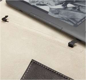  Cole Haan Hand Stained Pebble Grain Leather Kindle Cover 