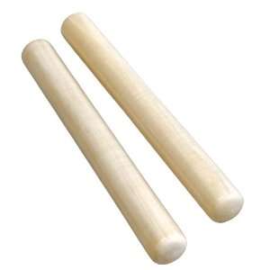  Whitewood Rhythm Sticks (Claves), Pair Musical 