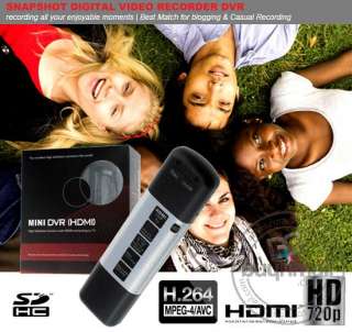 Designed with multi use capabilities in mind, the HD Mini DVR can 