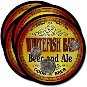  Whitefish Bay , WI Beer & Ale Coasters   4pk Everything 