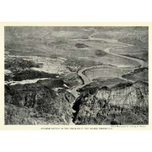  1924 Print Boulder Canyon Colorado River Virgin Dam 