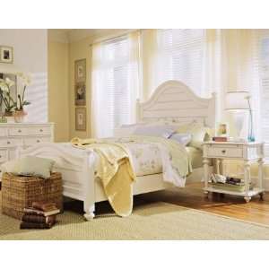  Camden Antique White Complete King Panel Package #4 King Panel Bed 