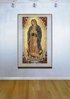 Virgin Of Guadalupe HUGE Photo Mosaic Collage Jesus  