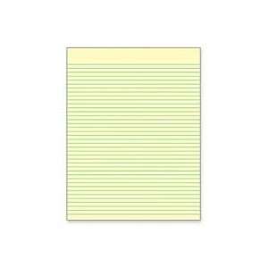  Tops Business Forms  Glue Top Pad, Narrow Ruled, 8 1/2x11, White 