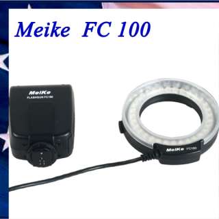 MeiKe LED Macro Ring Flash Light FC100 For Canon Rebel XTi XS T3i T2i 