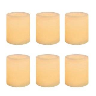  LED Votives and Tea Light Kit 30 Pack with Extra Batteries 