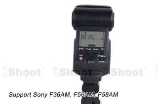 ISHOOT Radio Wireless Flash Trigger PT 04 A——2 AAA Batteryfor Sony 