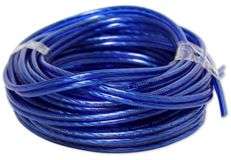 NEW ATREND 14 AWG GAUGE BLUE 7 SPEAKER WIRE CABLE  