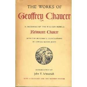   Morris Kelmscott Chaucer Geoffrey Chaucer and William Morris Books