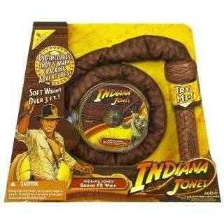 Hasbro Indiana Jones Sound FX Whip & DVD by Hasbro