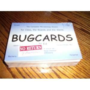 Bugcards   The Complete Microbiology Review for Class, the Boards, and 