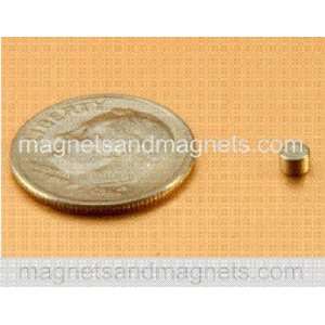   of N40 1/8 X 3/32 Neodymium Rare Earth Disc Magnets 