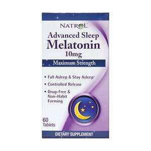  ADVANCED SLEEP MELATONIN TABS Size 60 Health & Personal 