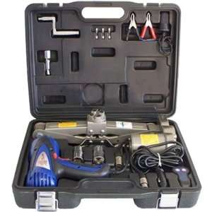    12 Volt Scissor Jack and Impact Wrench Kit