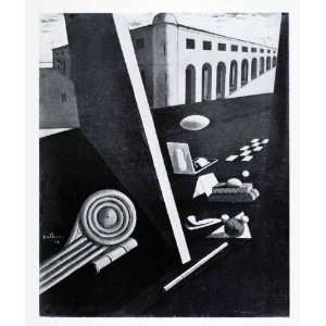 1941 Print Sailors Barracks Giorgio de Chirico Art Arcade 