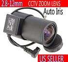 12mm varifocal zoom cctv security camera cs lens