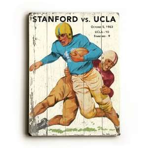  UCLA VS Stanford Wood Sign