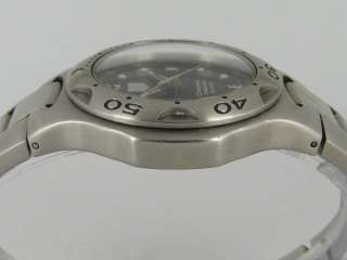 38mm Tag Heuer Kirium Chronometer 200m auto date SS bracelet diver 