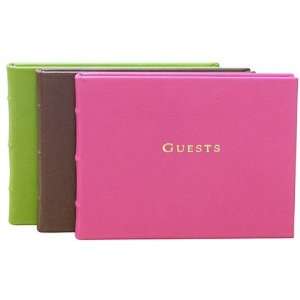    Graphic Image Brights Leather Red Guest Book