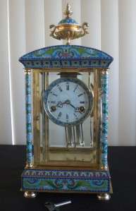 RARE BEAUTIFUL WIND UP CHINESE MANTEL CLOCK No. 62 MADE IN THE PEOPLES 