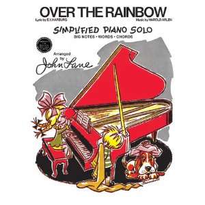  Over the Rainbow (from The Wizard of Oz) Sheet Piano Music 
