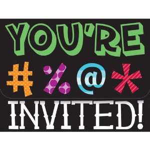  Holy Bleep Party Invitations 8 Pack Health & Personal 
