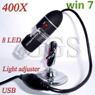   Microscope Endoscope Magnifier For PC Laptop Win7 New 2.0MP  