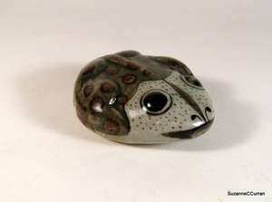Scarce Jorge Wilmot Tonala Mexican Pottery Frog Figurine  
