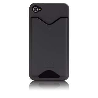 Case Mate iPhone 4 4S S ID Credit Card Wallet Case Cover Black FAST 